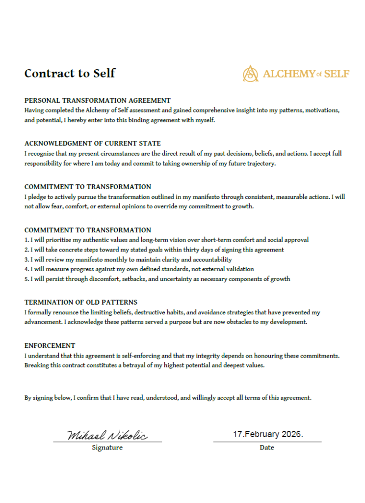 Contract to Self
